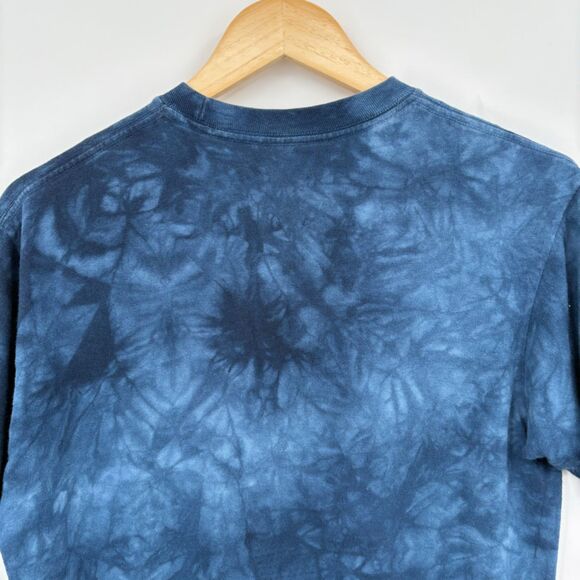 The Mountain Patches the Cat Tie-dye Tee, Size Small, 100% Cotton, Hand-Dyed - Picture 5 of 7